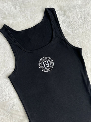 FF Roma Crest Fitted Ladies Tank