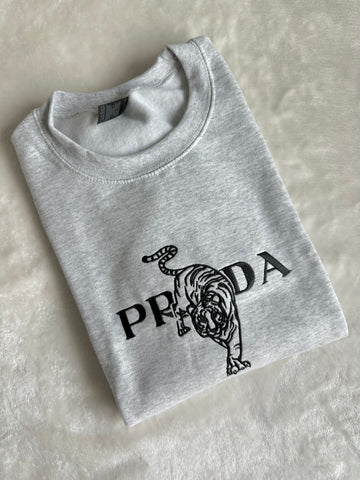 Tiger Embroidered Sweatshirt (Sale)
