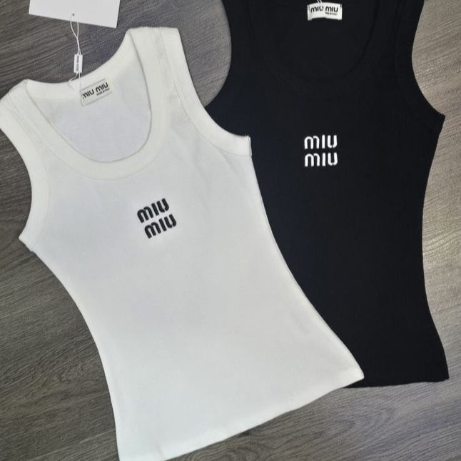 Miu Fitted Ladies Tank Top