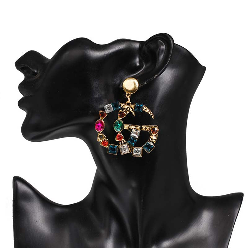 GG Crystal Earrings