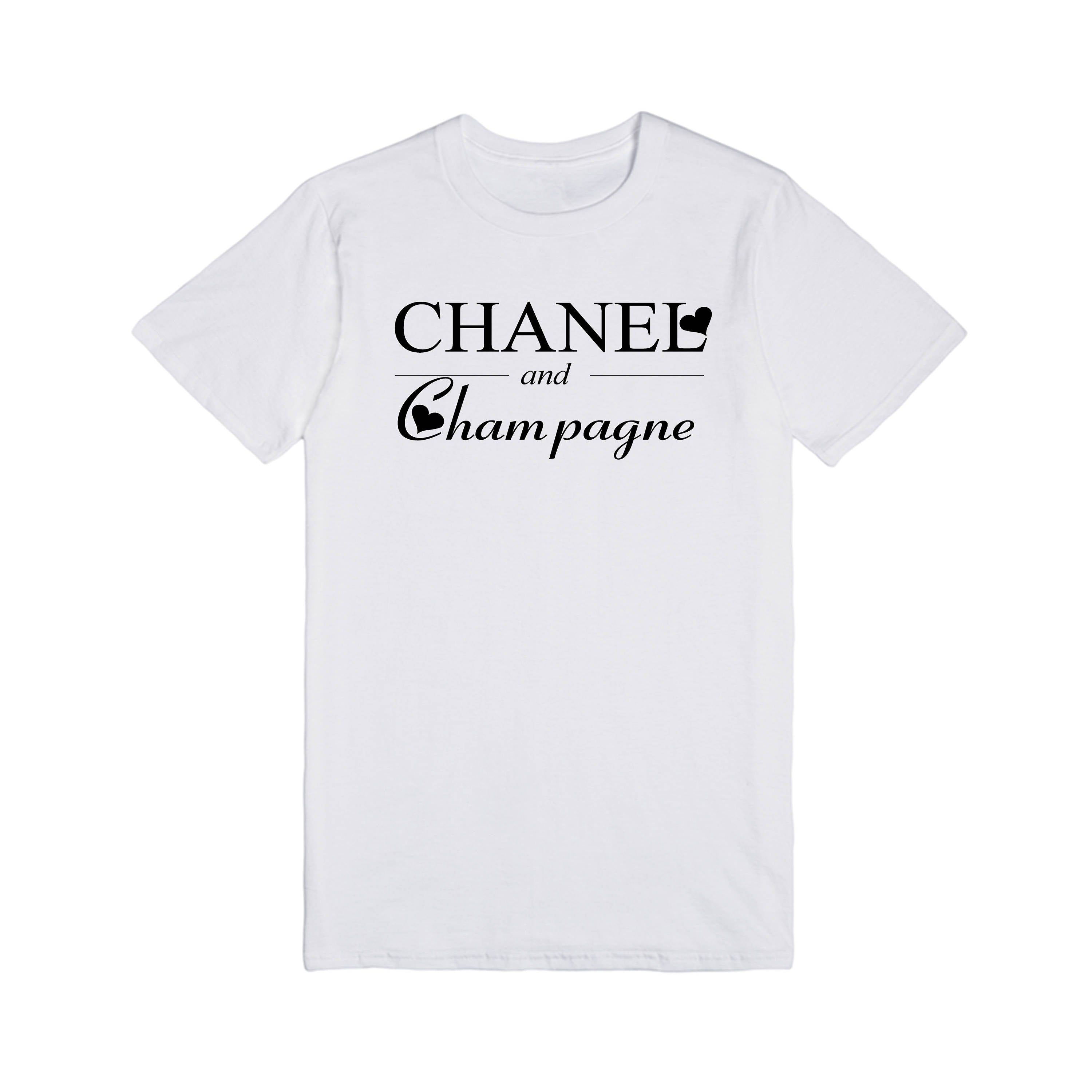 Love Chanel & Champagne Womens Shirt – Gold Peach Apparel