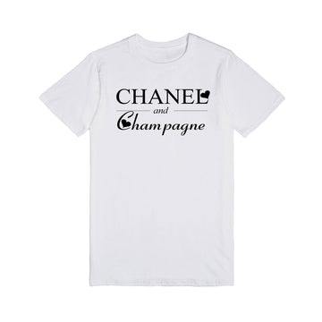 Love Chanel & Champagne Womens Shirt