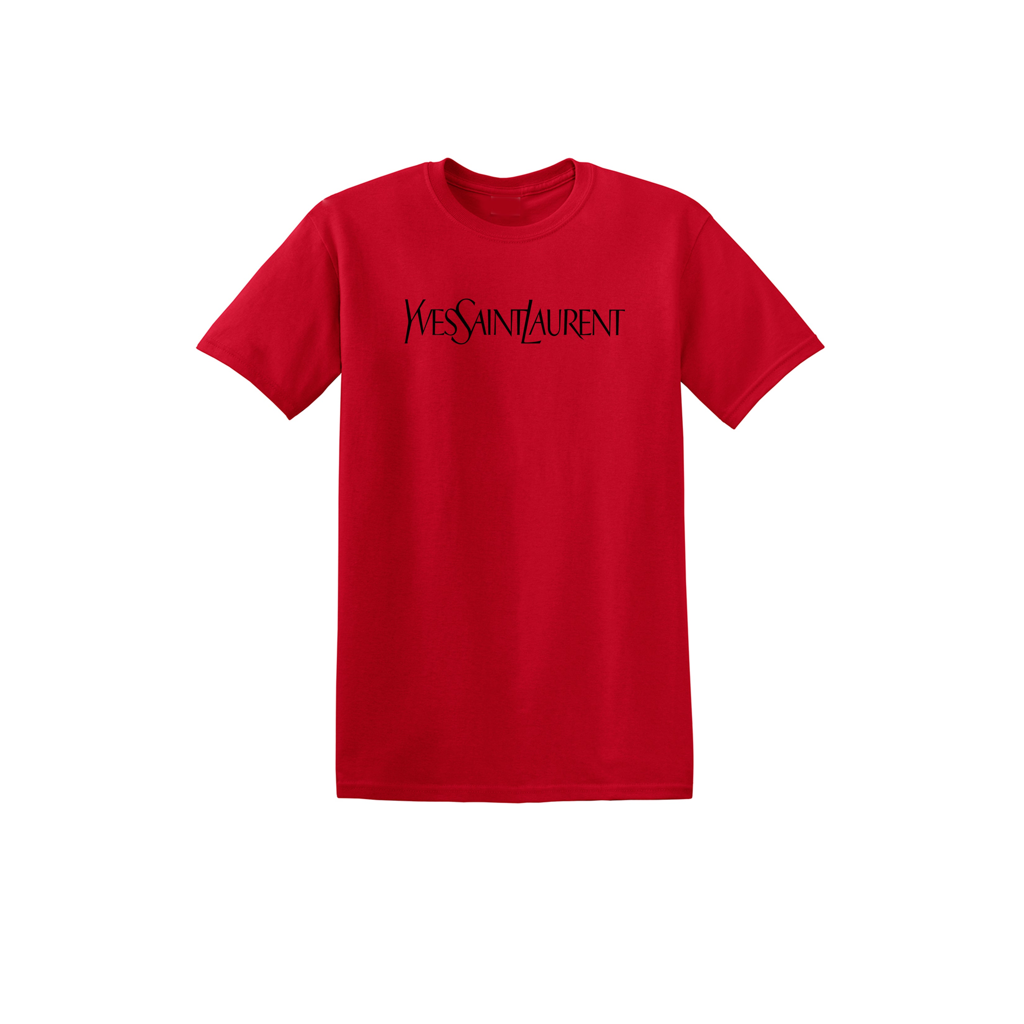 Saint laurent shirt red sale